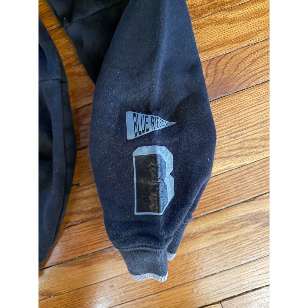 Nike Kids Black Sweatshirt Crewneck Long Sleeve Graphic Print Pullover XL - Picture 3 of 5